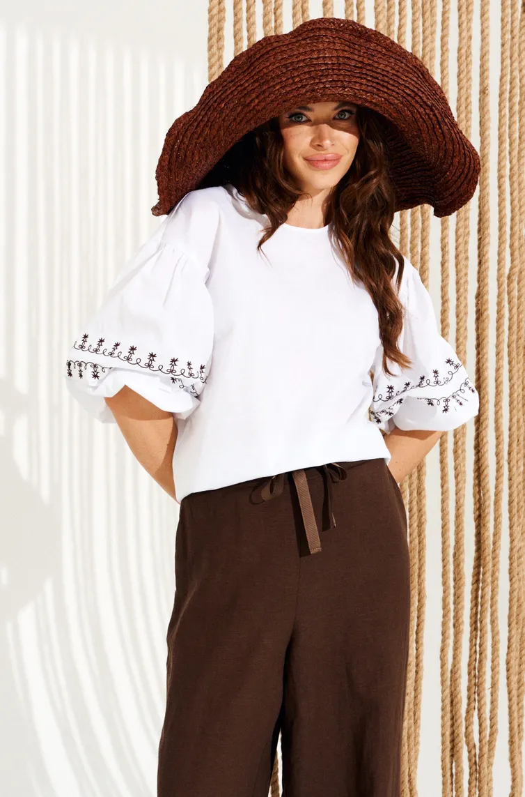 Blouse Elletto Life #13002 belo-kor