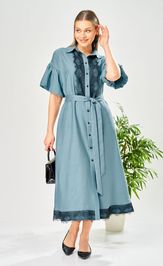 Sukienka Ava fashion M-198 dzhins