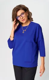 Джемпер BLISS 9312 Электрик