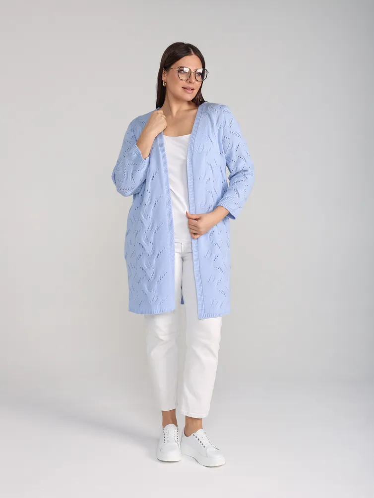 Sweter BONADI #2096 goluboj