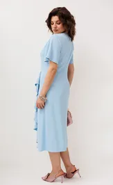 Sukienka Anelli Laurel 1796 golubaya volna