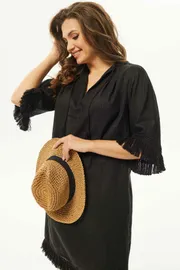 Dress MiSlana #S938 chernyj
