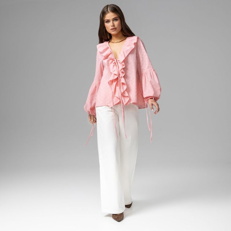 Bluzka CHARUTTI #Plenitelnaya graciya (nezhnyj shepot)