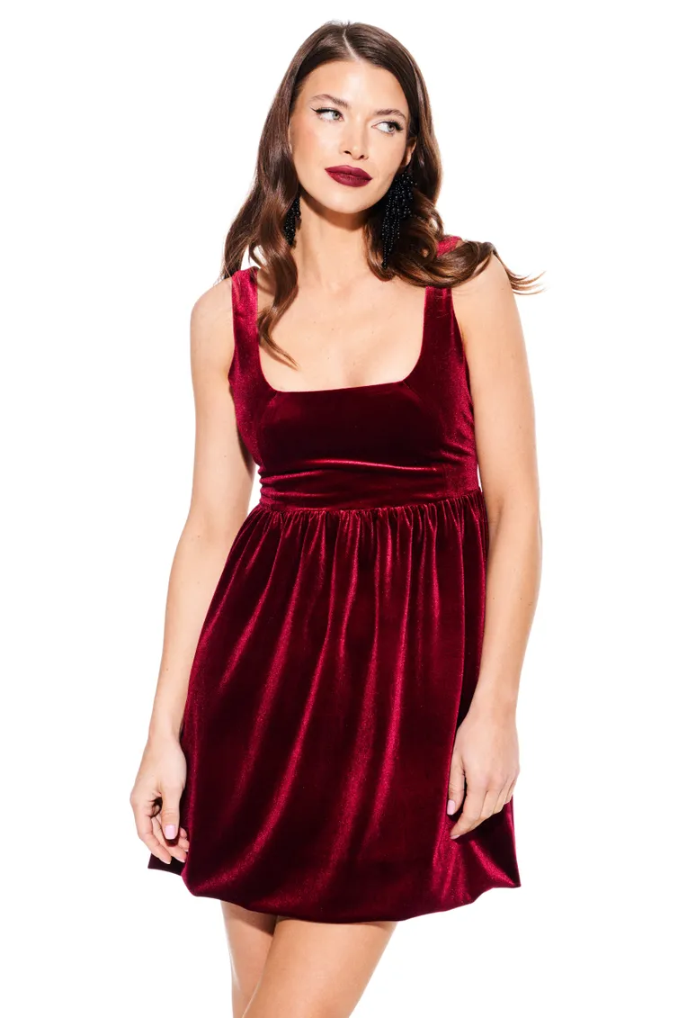 Dress Elletto Life #1112 vishnya