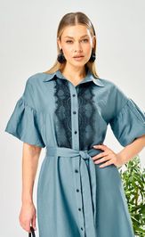 Sukienka Ava fashion M-198 dzhins