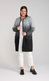 Кардиган BONADI 1986 серый