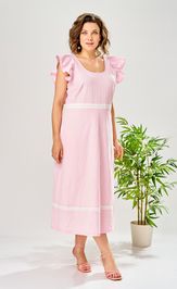 Платье Ava fashion М-200 розовый