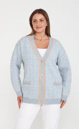 Sweter BONADI 2232 goluboj
