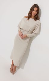 Платье Люше 4266 бежевый