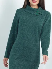 Sukienka DS Trend #P-4885 (Utonchennaya elegantnost, grin)