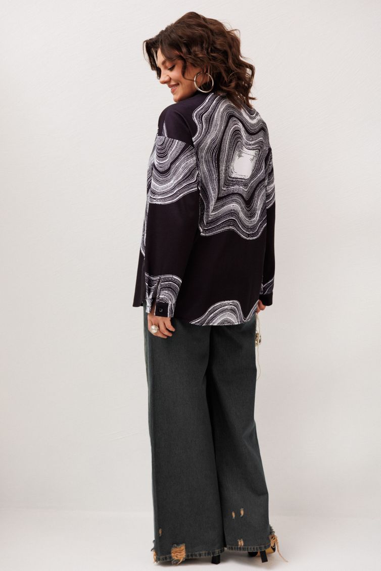 Shirt Anelli Laurel #1514.1 mramornaya rubashka