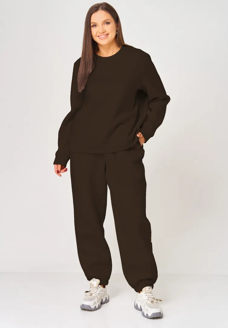 Garnitur V&N fashion #1068 shokolad