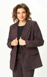 Żakiet Anastasia MAK 1304 korichnevyj
