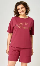 Garnitur Rumoda 2293 bordovyj