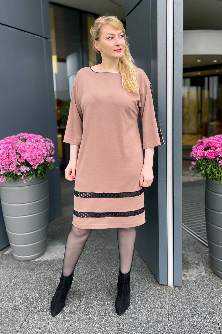 Sukienka Rumoda #2174 korich