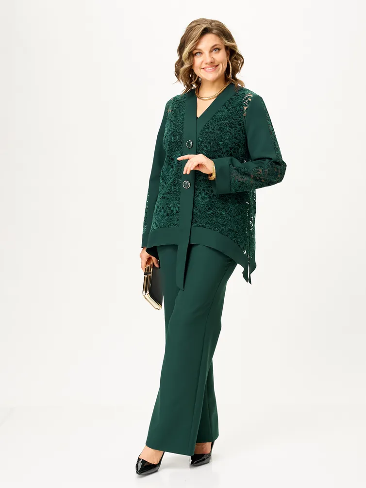 Suit Vilena-fashion #1162 izumrud