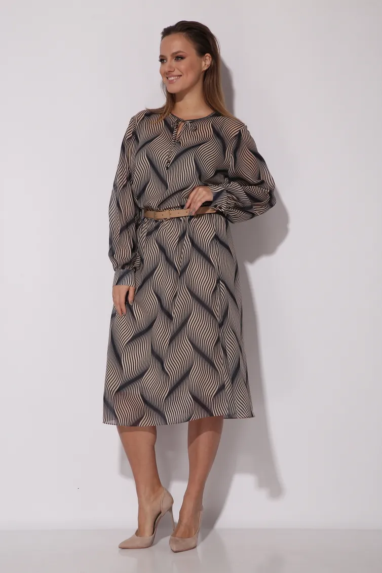 Sukienka TAiER #1143 zigzag