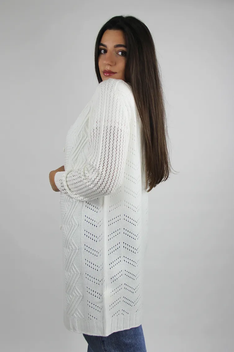 Cardigan Polesie #S2503-20 1S1065-D43 surovyj 158