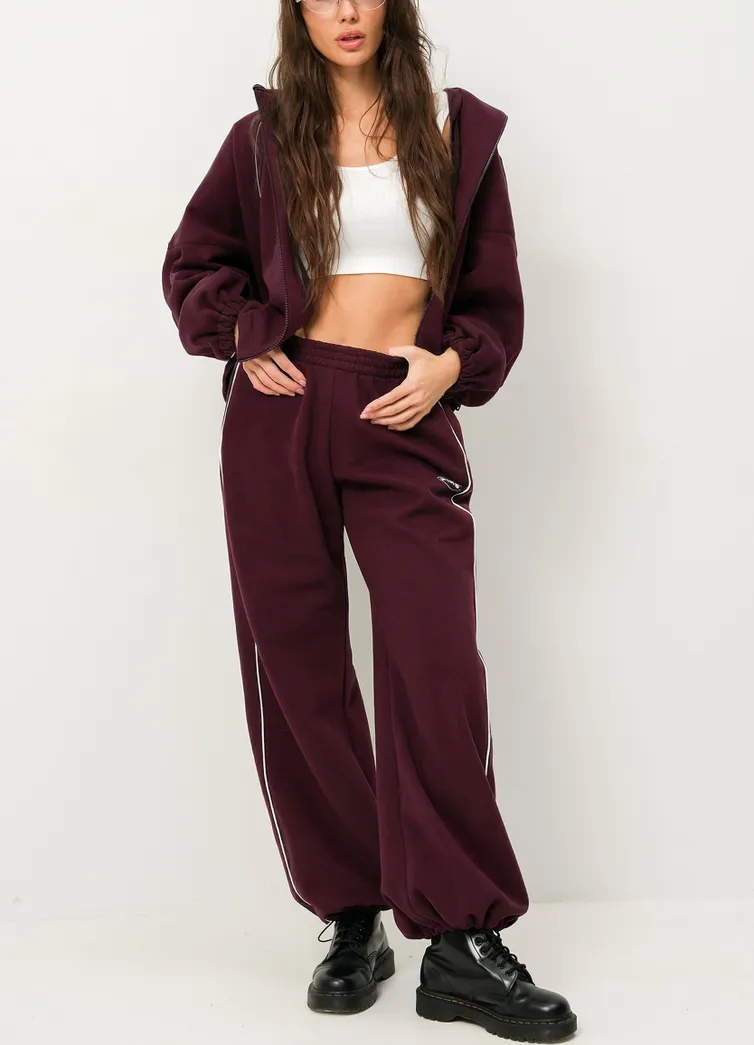 Garnitur Pirs #6507 marsala
