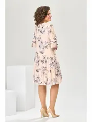 Платье POCHERK STYLE арт. 1-013-цветы