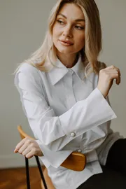 Blouse AEQU #120001-white