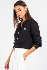 Blouse VIZAVI #739 chernyj