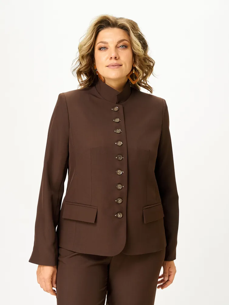 Garnitur Vilena-fashion #1180 shokolad