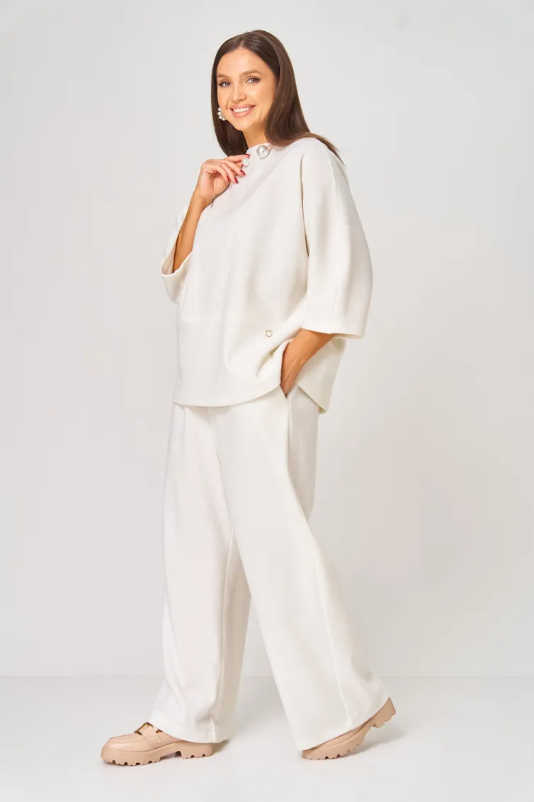 Костюм V&N fashion арт. 1054_молочный
