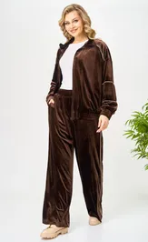 Костюм Ava fashion М-166.01 коричневый