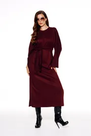 Платье Elletto Life арт. 11160 бордо