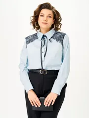 Блузка Bello style арт. 5-008-blue