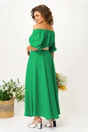Dress Anastasia #1236.1 PLETYoNYJ poyas zelenyj