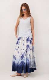 Юбка Buter New 3342 синий принт