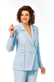 Костюм Ольга Стиль арт. С998 голубой