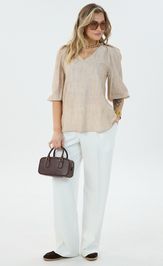 Blouse LM M 0192 bezhevaya