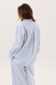 Trousers DILIA #4009 goluboj