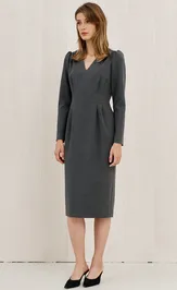 Sukienka LeNata 11226 seryj