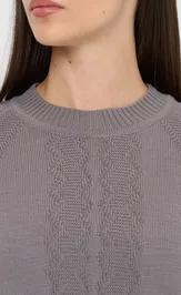 Платье Newvay 9242-92028 титаниум