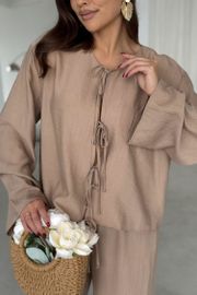 Блузка TND арт. М198 бежевый