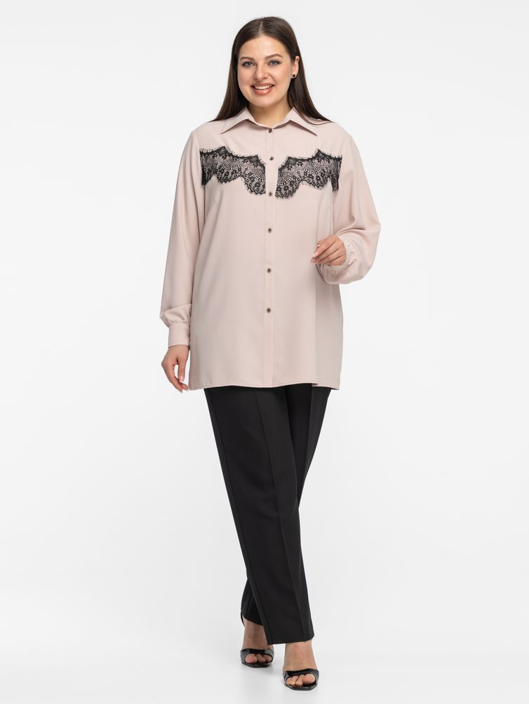 Блузка Avila арт. 1013 пудровый