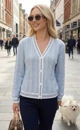 Blazer BELANGE 2859 goluboj