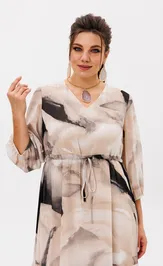 Платье Anelli Laurel 1504 Дюна