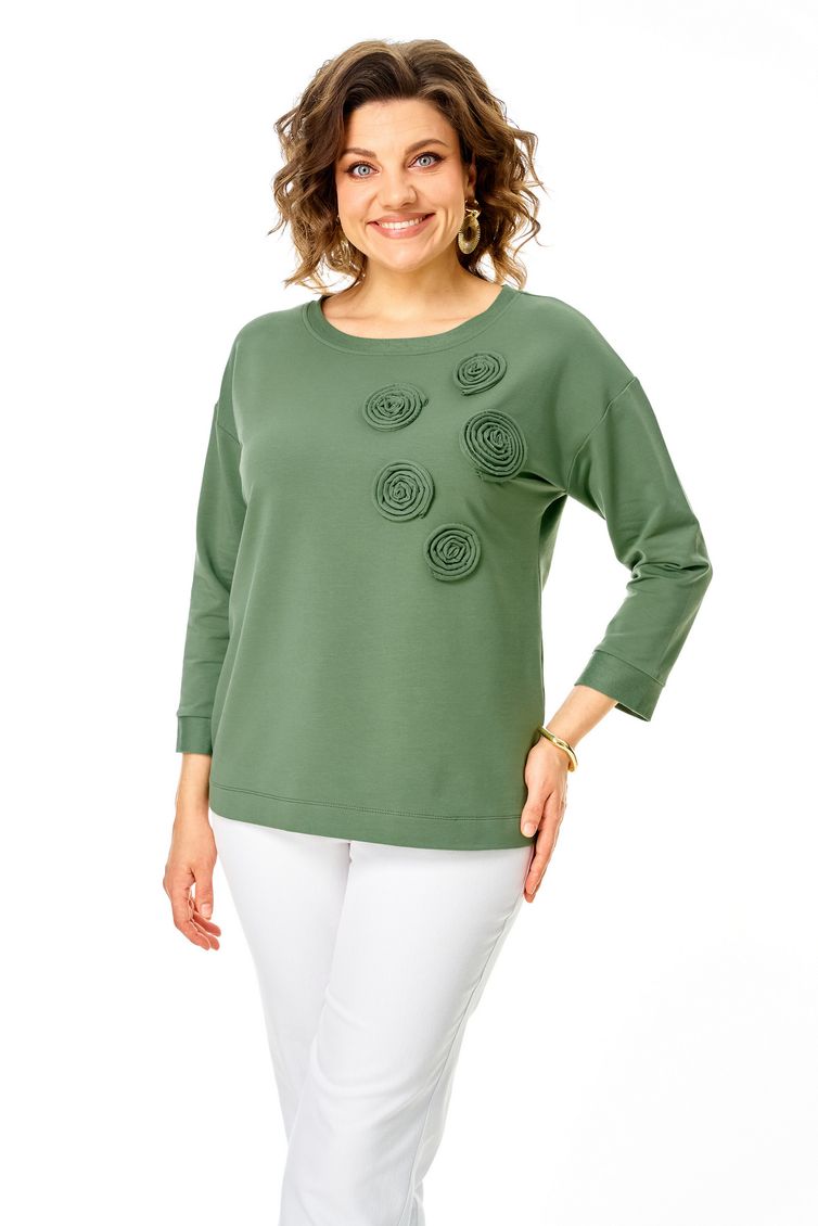 Джемпер Rumoda арт. 2268 светло-зеленый