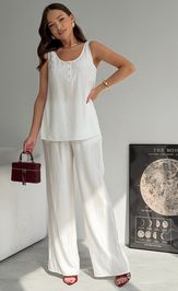 М358 брюки белый