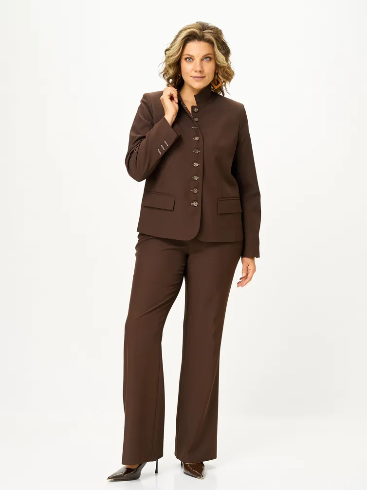 Garnitur Vilena-fashion #1180 shokolad