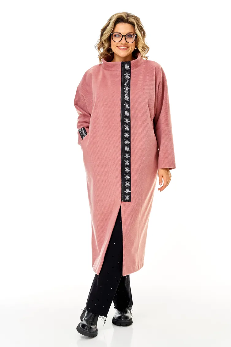 Płaszcz Michel Chic #361/ 1 pepel rozy