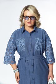 Платье OVERYOU арт. 250 джинс