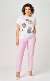 Брюки Rumoda 2289 розовый
