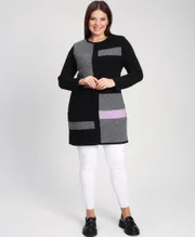 Jumper BONADI #1899 chernyj-lilovyj