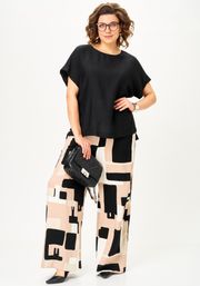 Комплект Michel Chic арт. 1384 песочно-черная графика